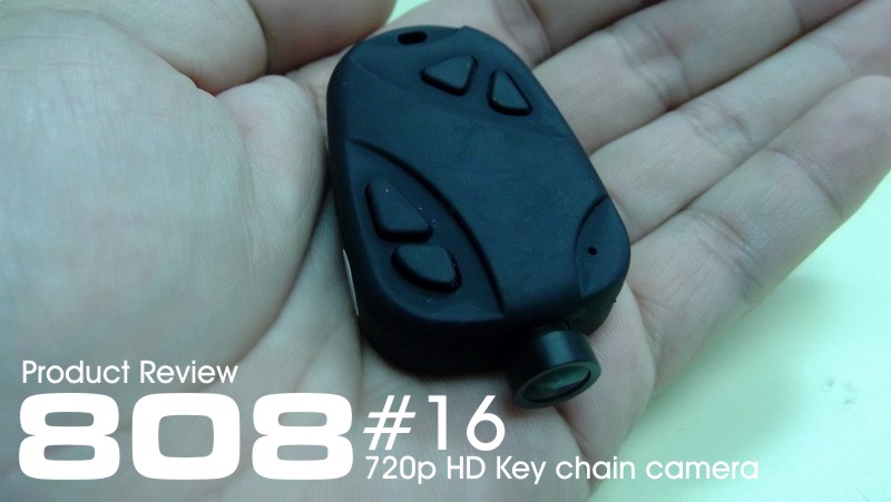 Product Review: 808 #16 720p HD keychain camera
