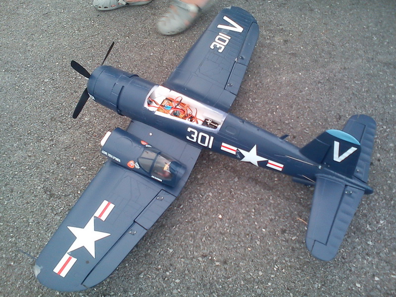 durafly f4u corsair 63